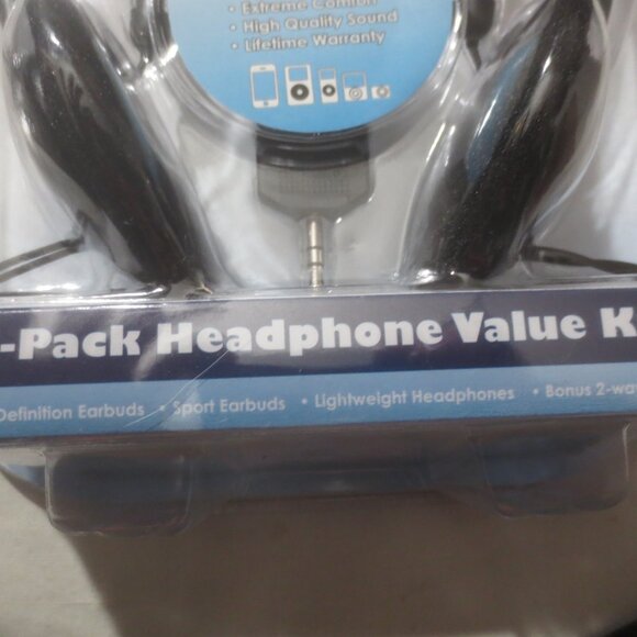 Brand New Sealed 3 Headphones Earbuds Earphones Package Set. - Picture 8 of 10